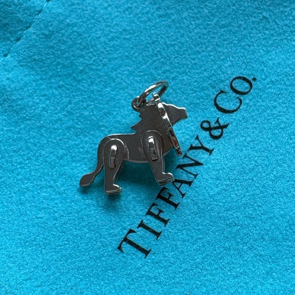 Tiffany and Co. Rose Gold Lion charm